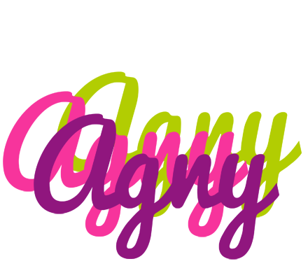 Agny flowers logo