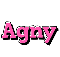 Agny girlish logo