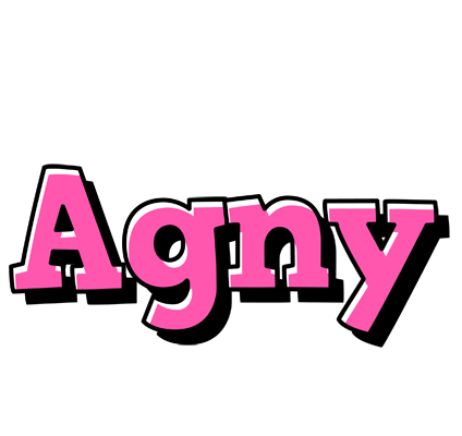 Agny girlish logo