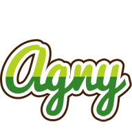 Agny golfing logo