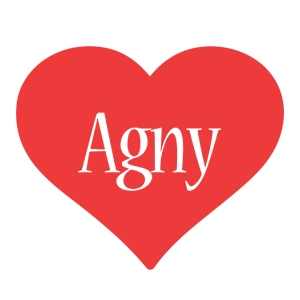 Agny love logo