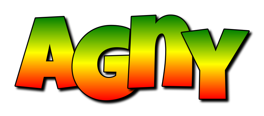 Agny mango logo