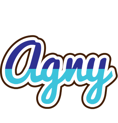 Agny raining logo