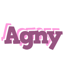 Agny relaxing logo