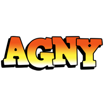 Agny sunset logo