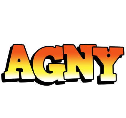Agny sunset logo