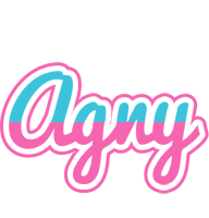 Agny woman logo