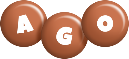 Ago candy-brown logo