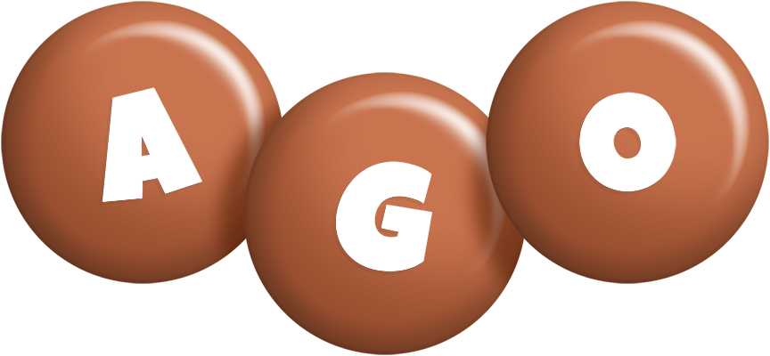 Ago candy-brown logo