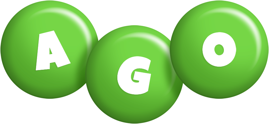 Ago candy-green logo