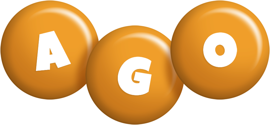 Ago candy-orange logo