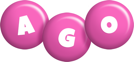 Ago candy-pink logo