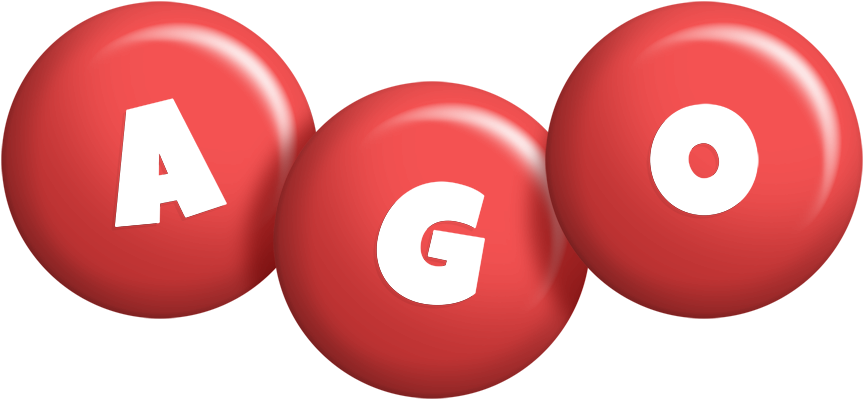 Ago candy-red logo