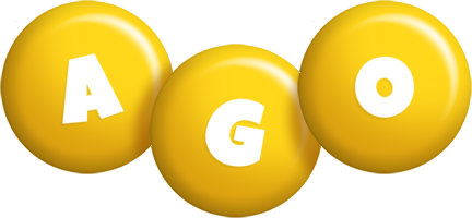 Ago candy-yellow logo