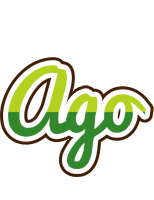 Ago golfing logo