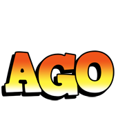 Ago sunset logo