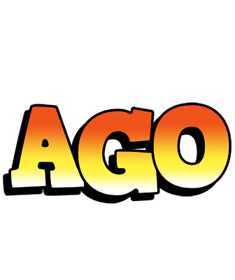 Ago sunset logo