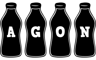 Agon bottle logo