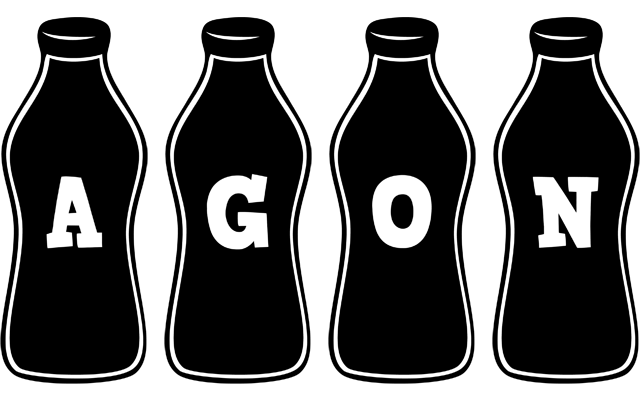Agon bottle logo