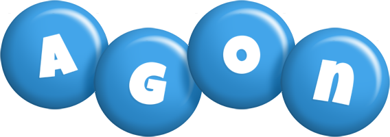 Agon candy-blue logo