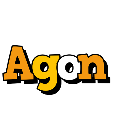 Agon cartoon logo