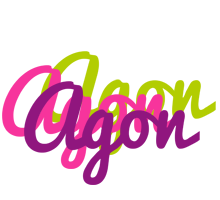 Agon flowers logo