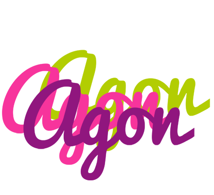 Agon flowers logo