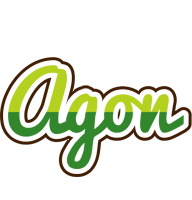 Agon golfing logo