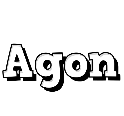 Agon snowing logo