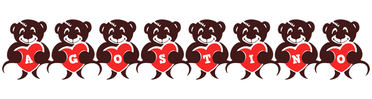 Agostino bear logo