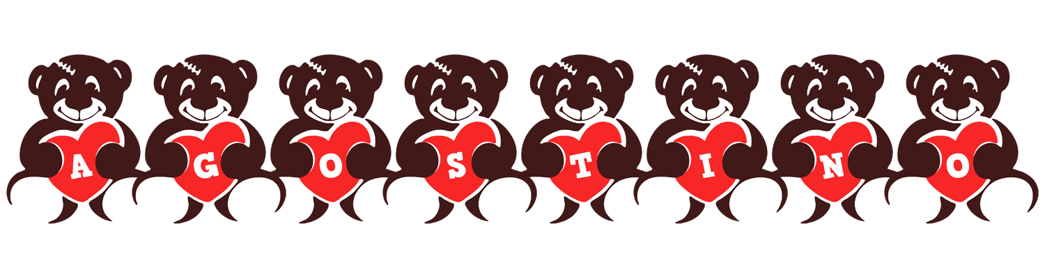 Agostino bear logo