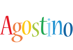 Agostino birthday logo