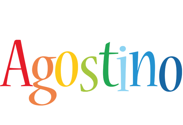 Agostino birthday logo