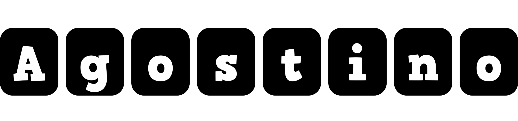 Agostino box logo