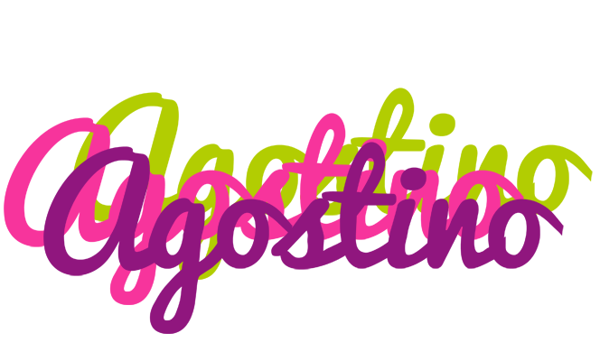 Agostino flowers logo