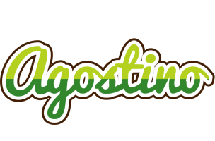 Agostino golfing logo