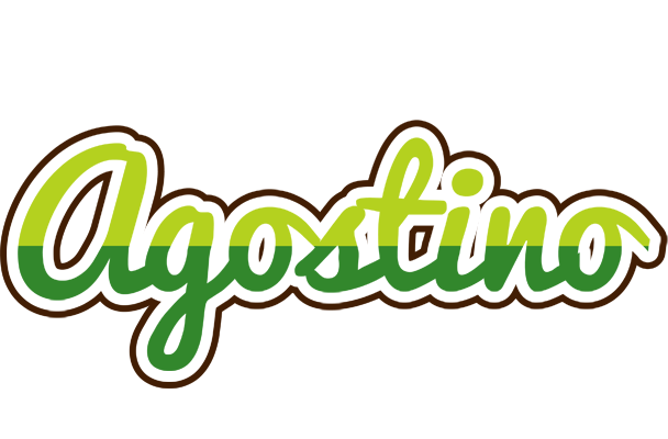 Agostino golfing logo