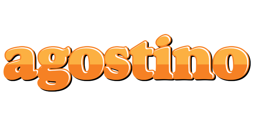 Agostino orange logo