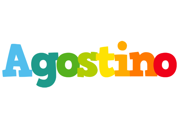 Agostino rainbows logo