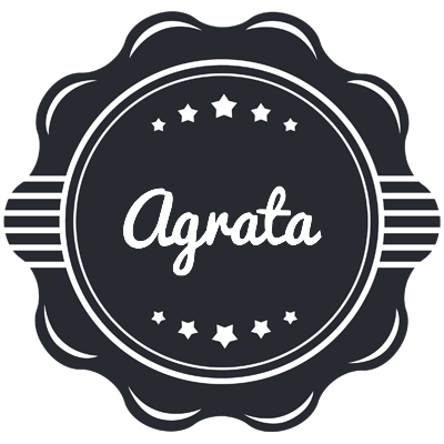 Agrata badge logo