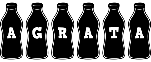 Agrata bottle logo
