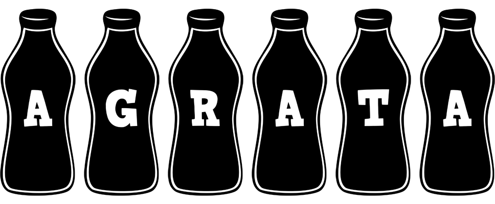 Agrata bottle logo