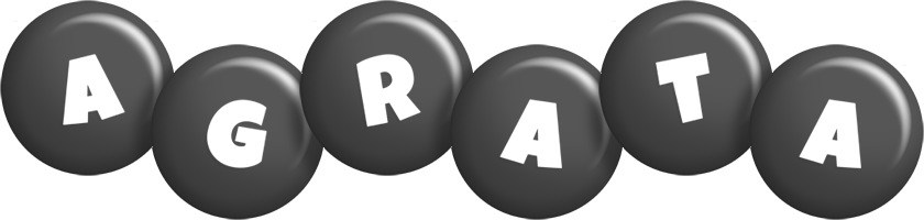 Agrata candy-black logo
