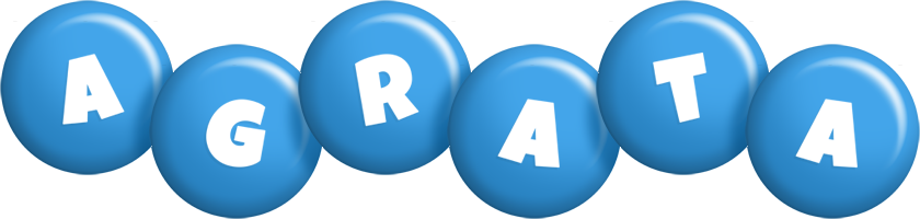 Agrata candy-blue logo