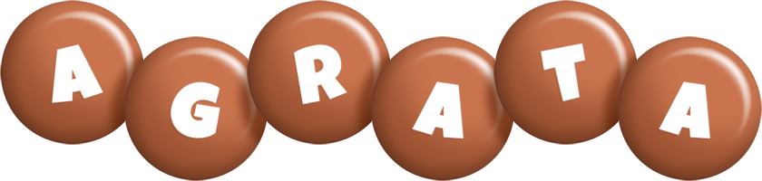 Agrata candy-brown logo