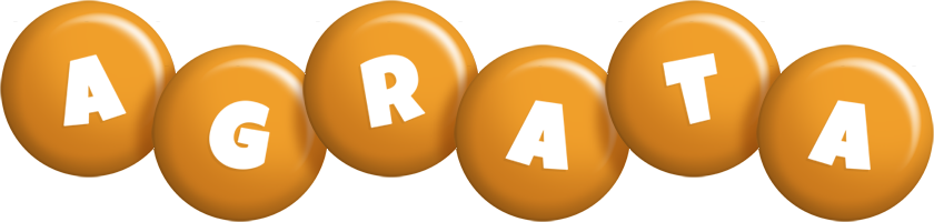 Agrata candy-orange logo