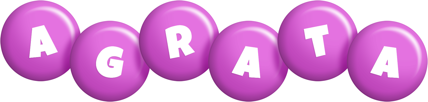 Agrata candy-purple logo