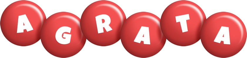 Agrata candy-red logo