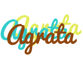 Agrata cupcake logo