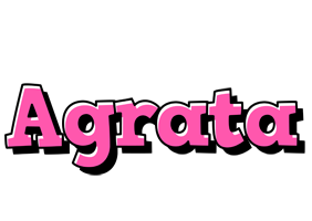 Agrata girlish logo
